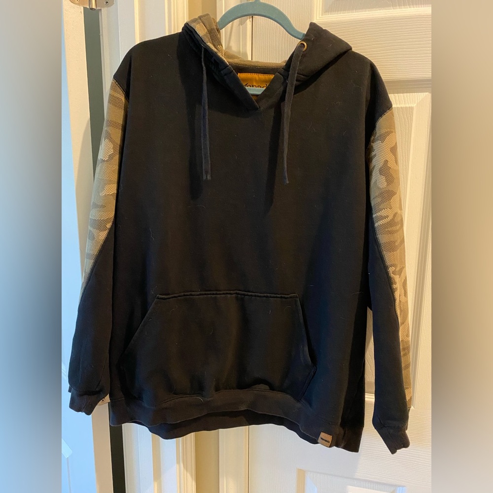 Venado Black and Camo Hoodie